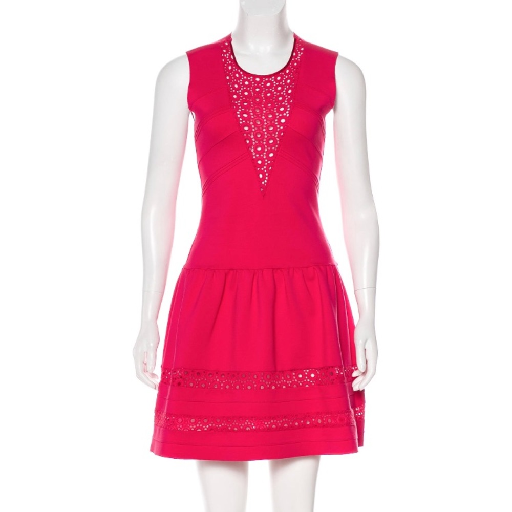 💖 MAJE Sleeveless Eyelet Dress, S 💖